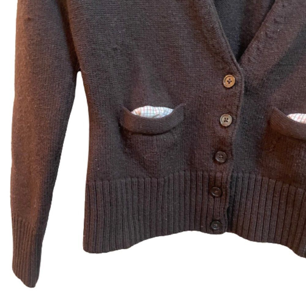 Tommy Hilfiger Women's Knitted Merino Wool Button Up Sweater Small - Picture 6 of 11